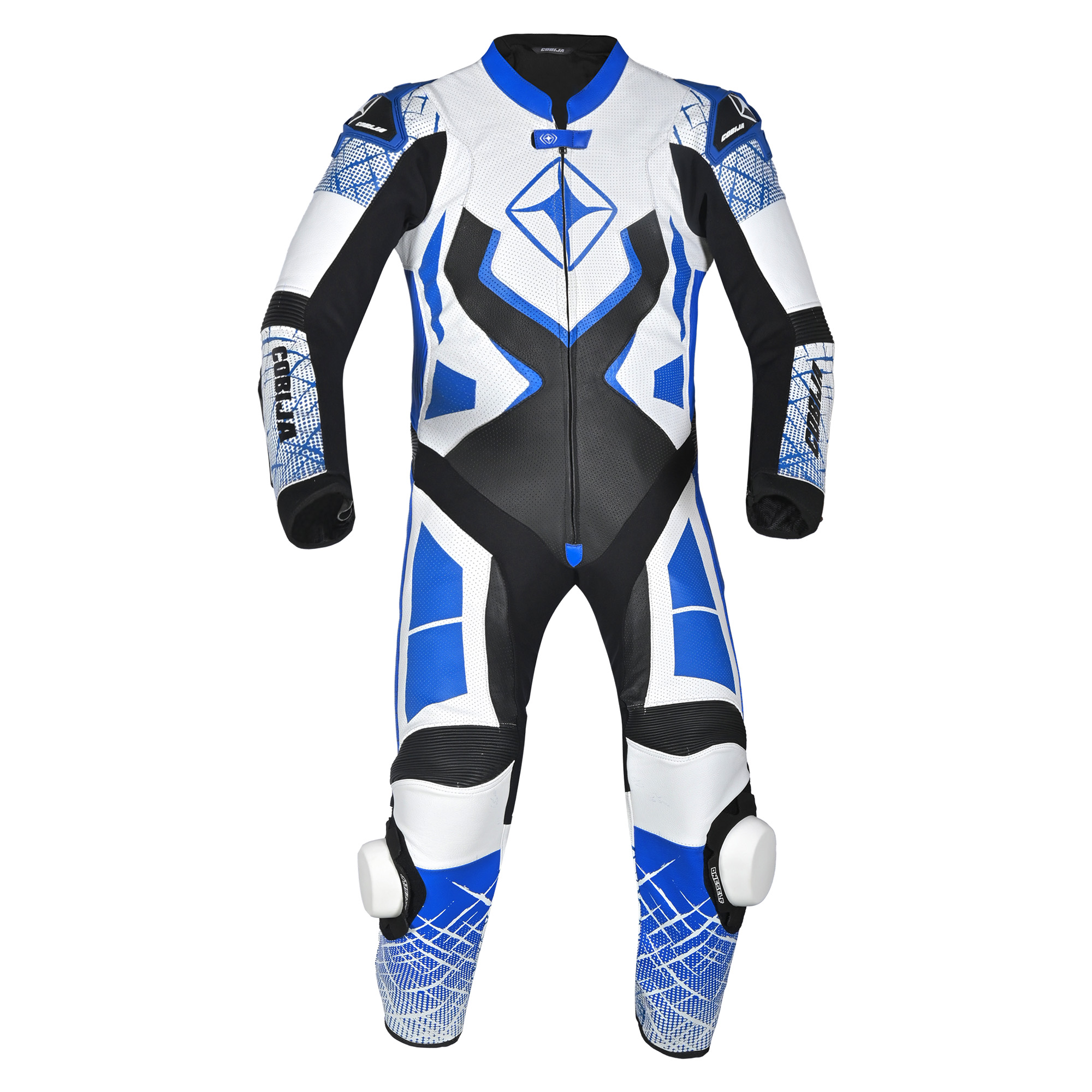 Cobija Circuit Blue 1-Piece Leather Racing Suit