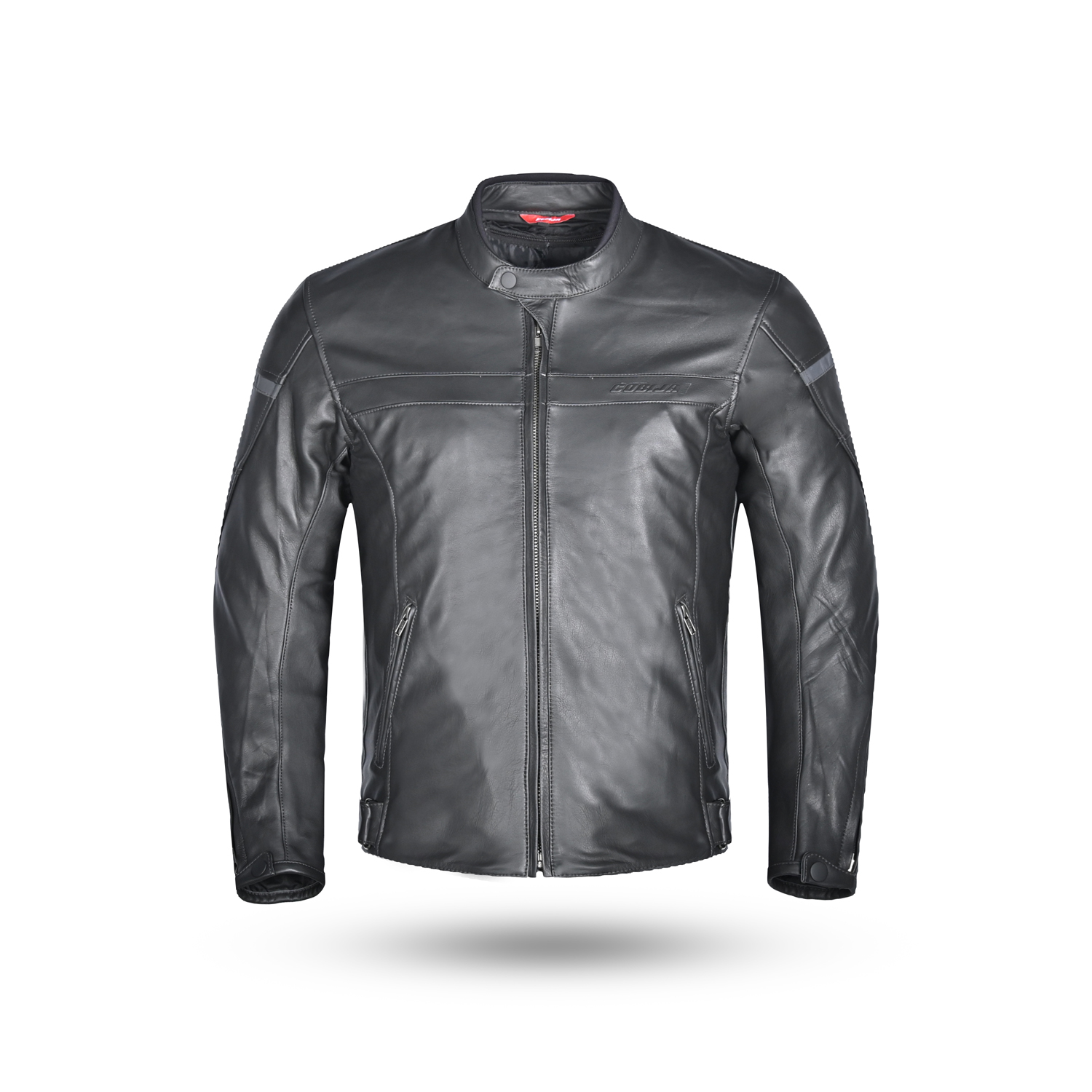 COBIJA Shadow Stealth Leather Riding Jacket – Matte Black