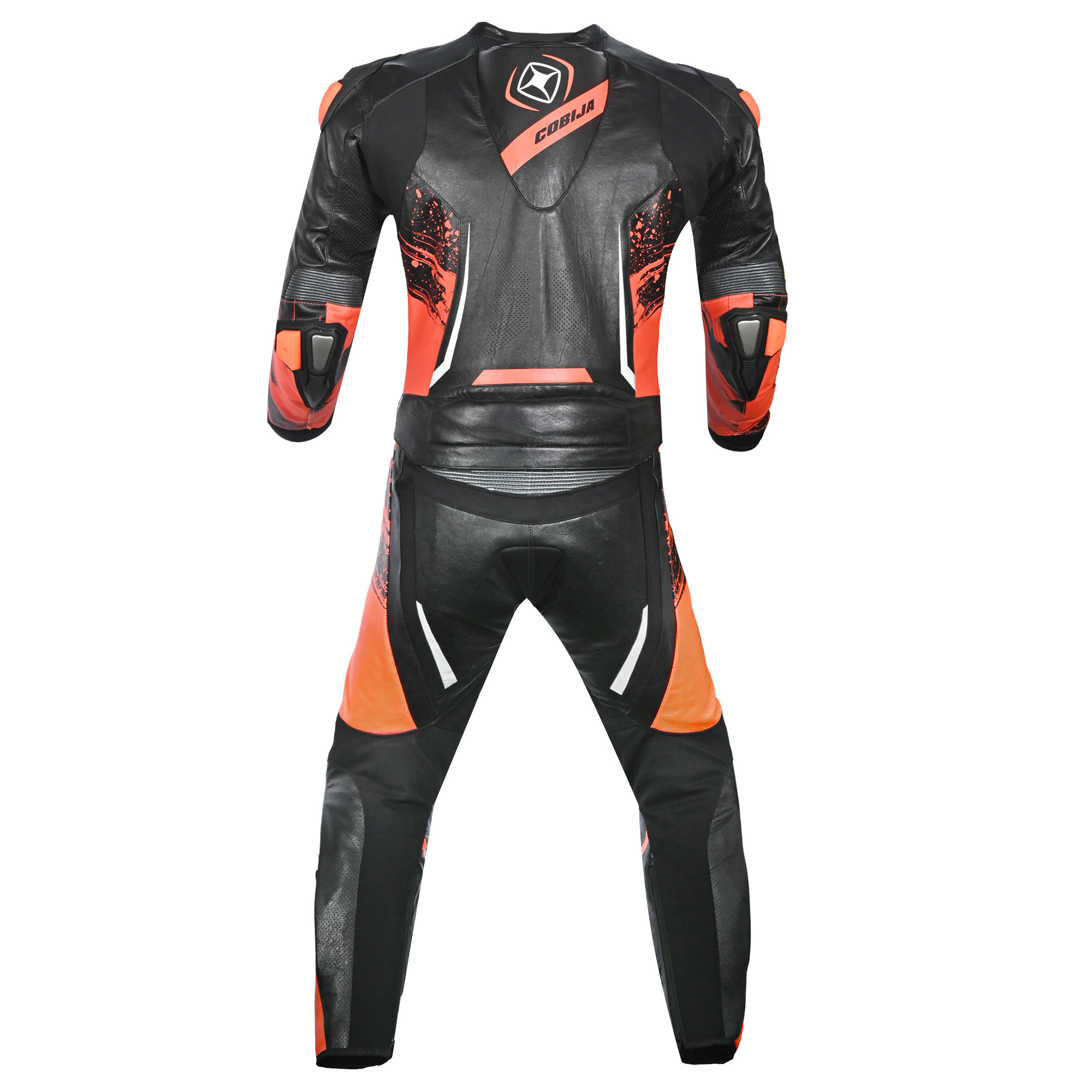 Cobija Splatter Core 1-Piece Leather Racing Suit image 2