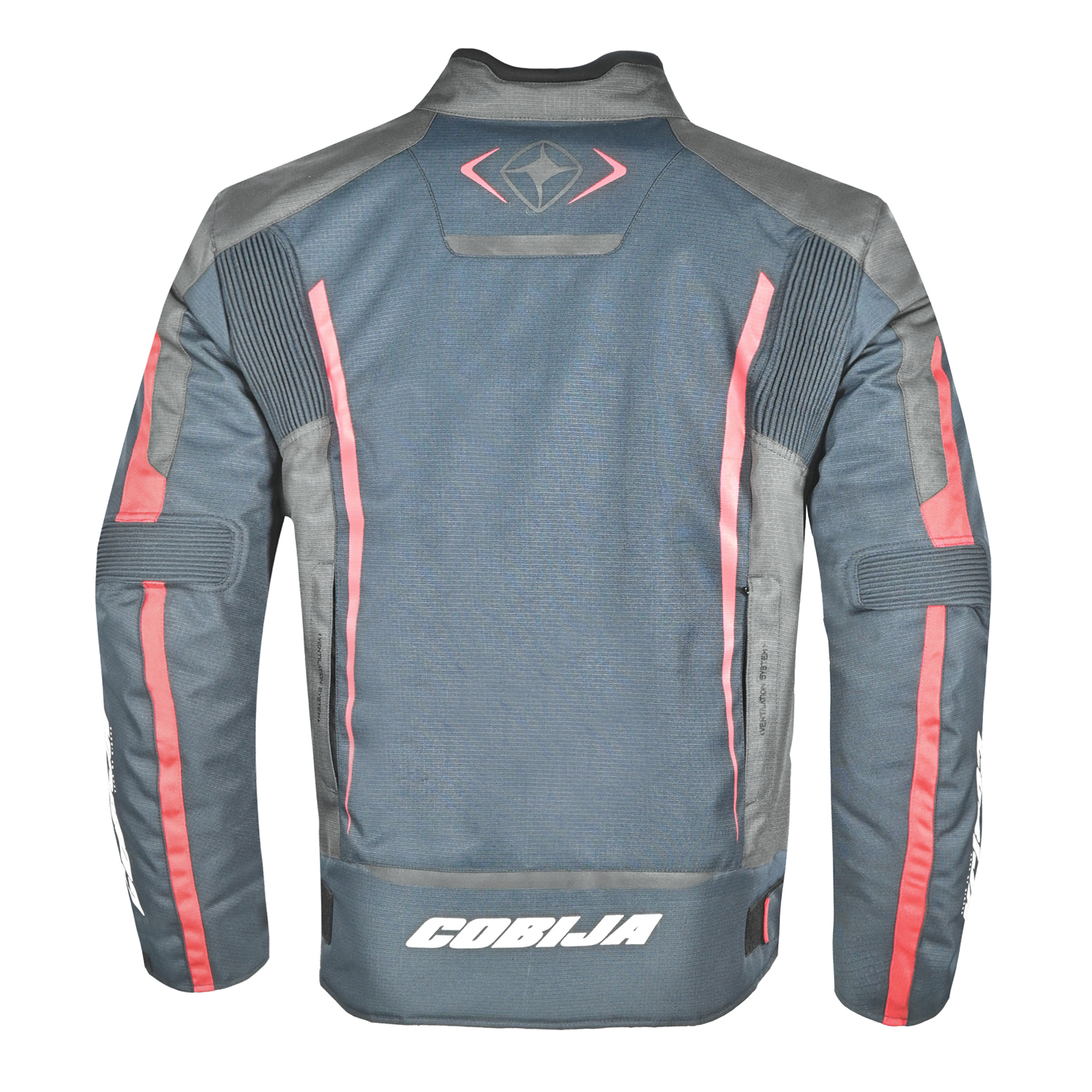 Cobija Year of Riders Slate & Coral Textile Jacket image 2